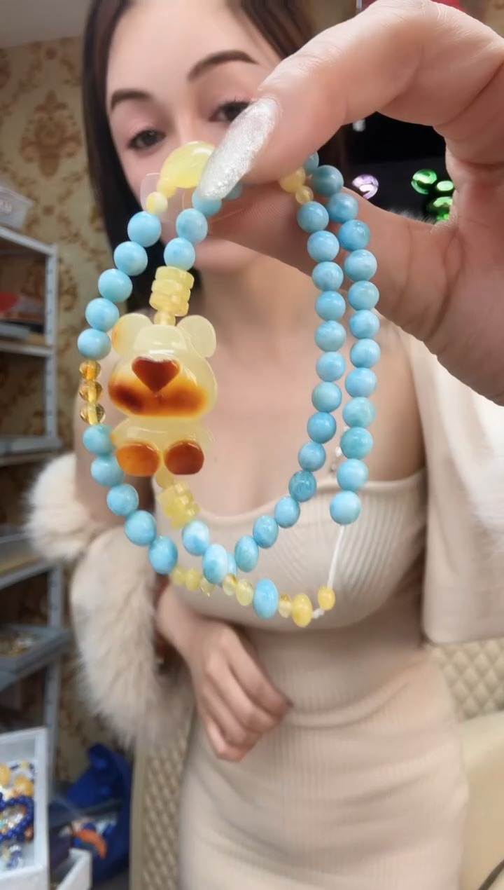 手链琥珀未镶嵌多样性发货一一一