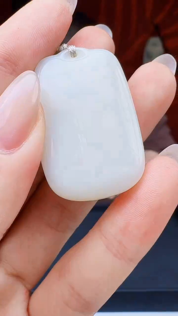 颈饰未镶嵌和田玉天然和田玉（拍一发一）