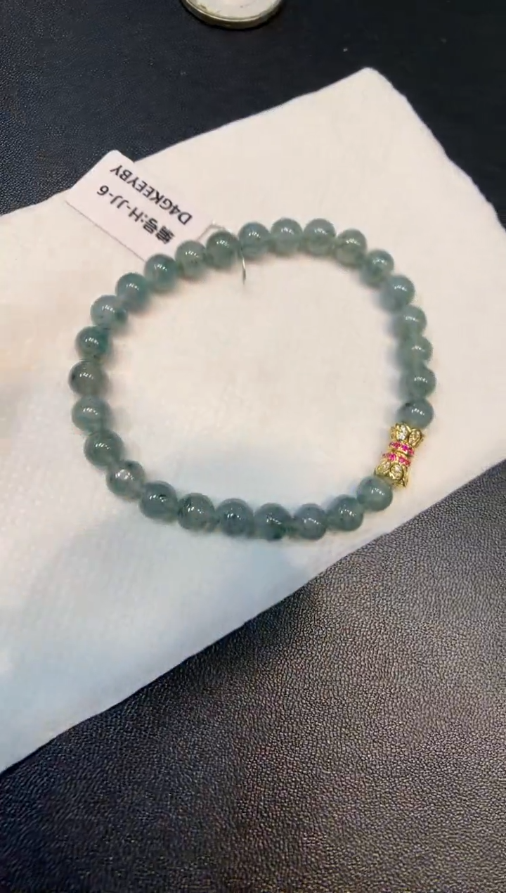 未镶嵌手串翡翠手串