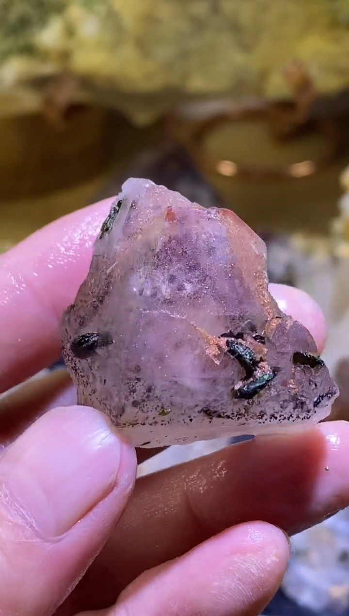 未镶嵌珠宝半成品水晶62号四川美姑超七花园水晶