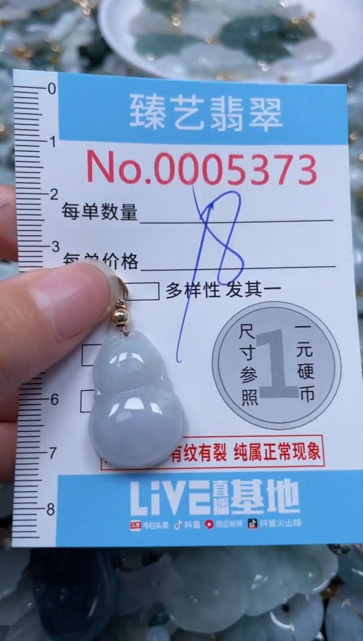 颈饰未镶嵌翡翠5373