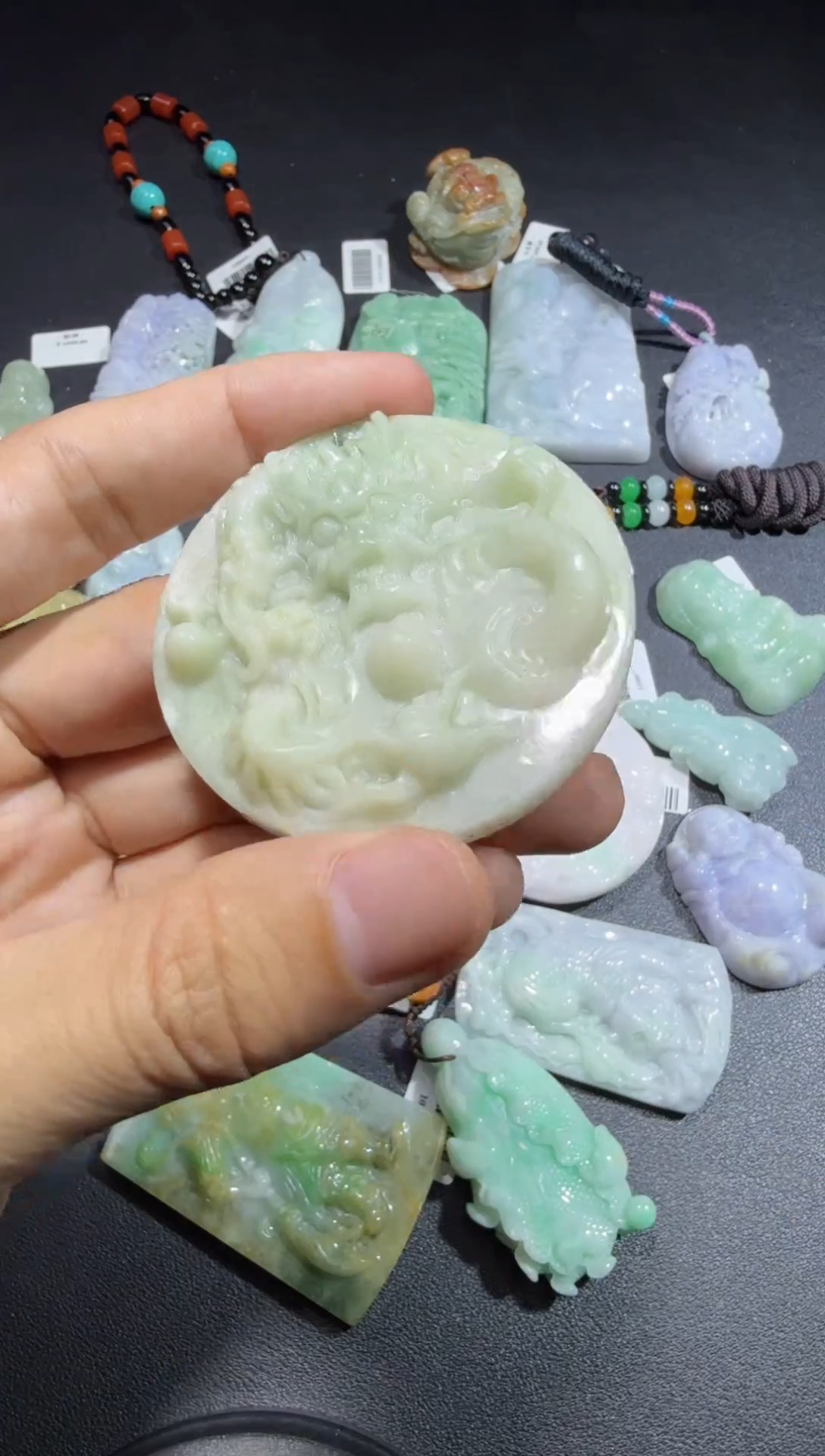 【闪购商品】翡翠颈饰未镶嵌00000928