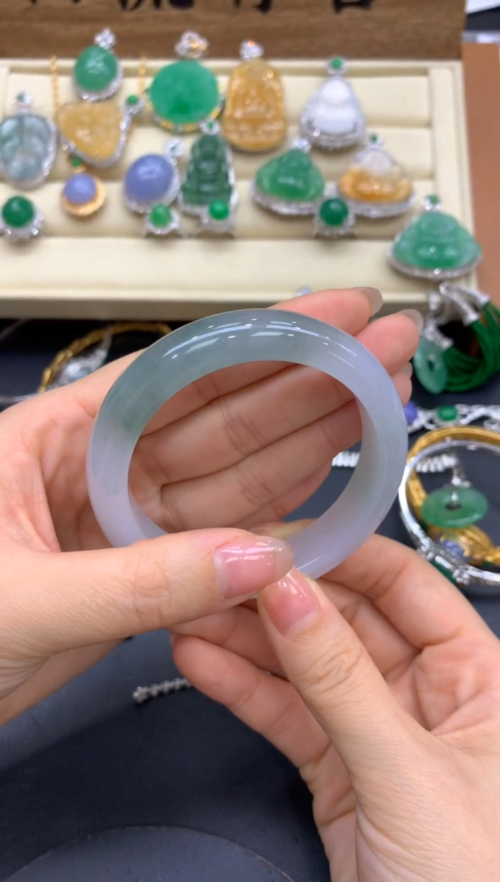【闪购商品】翡翠手镯未镶嵌567-中国好珍宝