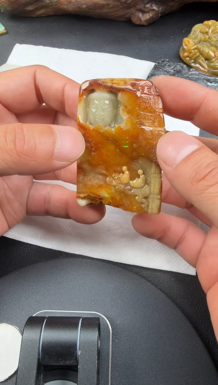 未镶嵌把件翡翠翡翠饰品-170