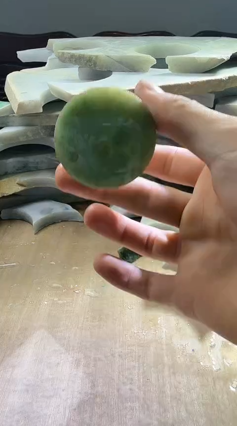 裸石翡翠缅甸翡翠A货花90