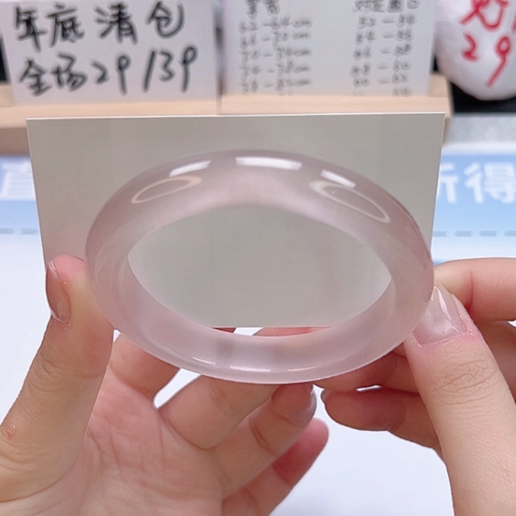 53圈口【仙女粉】高贵时尚百搭手镯