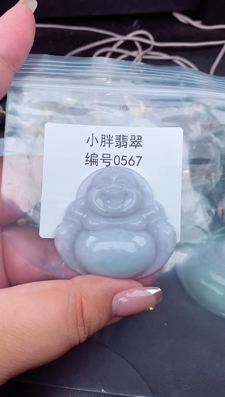 翡翠未镶嵌颈饰缅甸天然A货翡翠0567