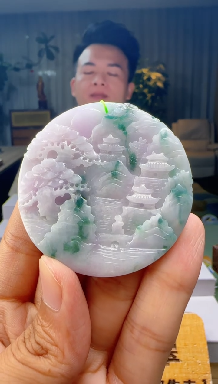 吊坠(不含链)未镶嵌翡翠AR@@60B7J19831