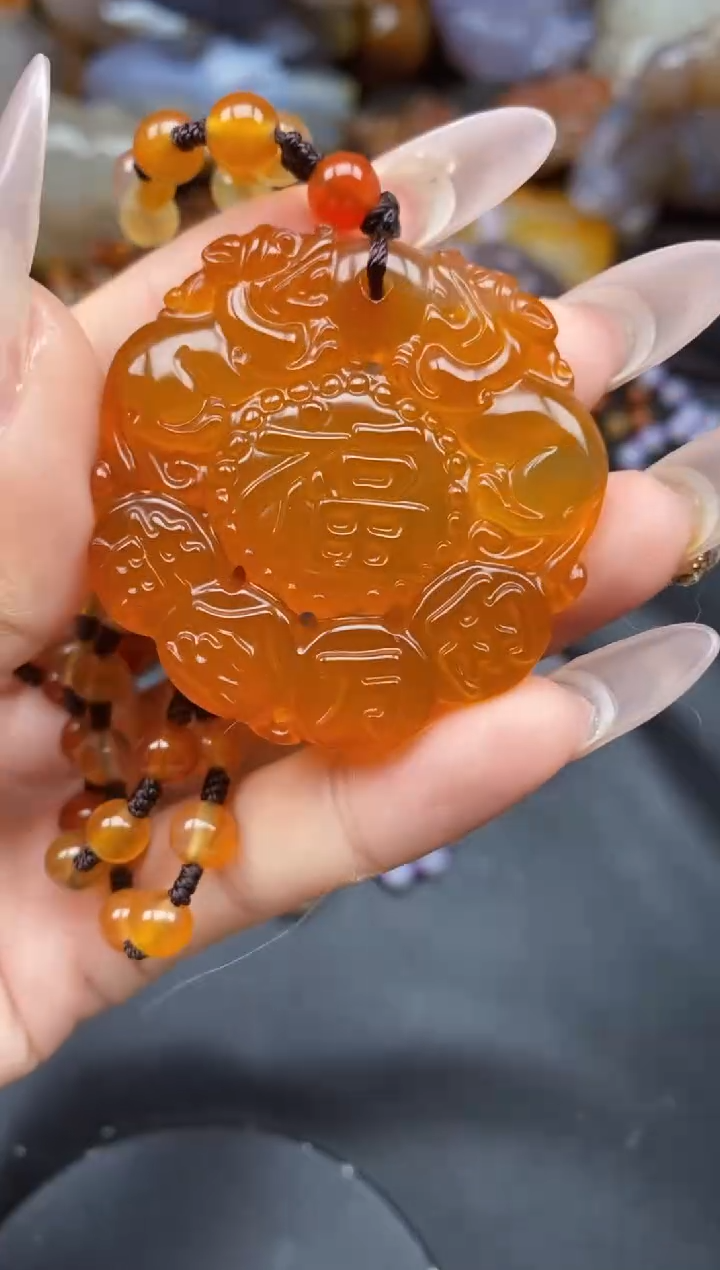 【闪购商品】玛瑙/玉髓颈饰未镶嵌ll