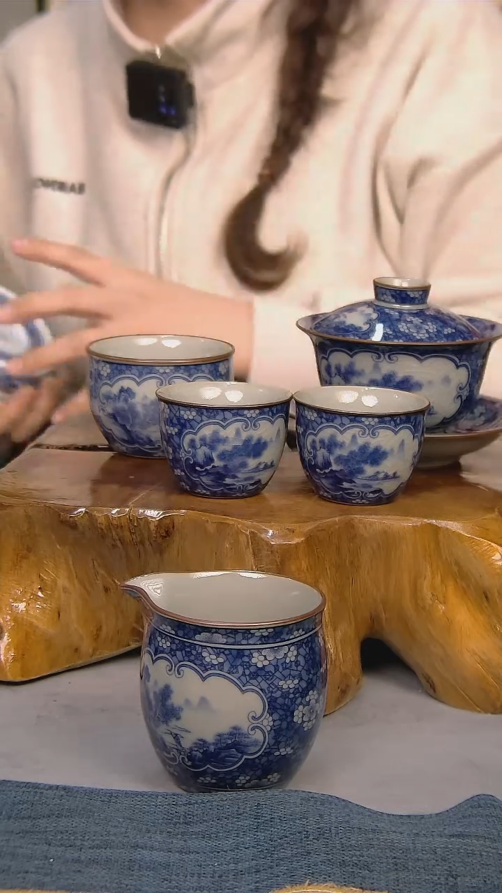 【闪购商品】简装家用款5件套 陶瓷家用茶具系列