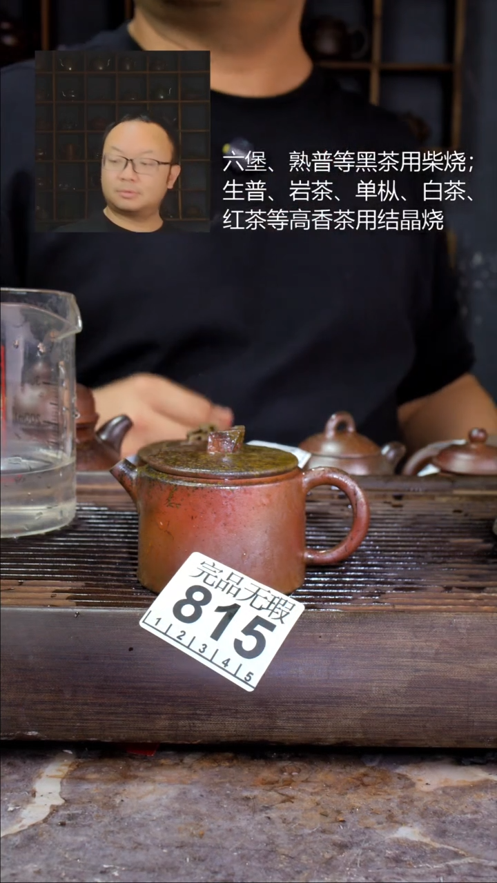 壶四大名陶钦州坭兴陶815