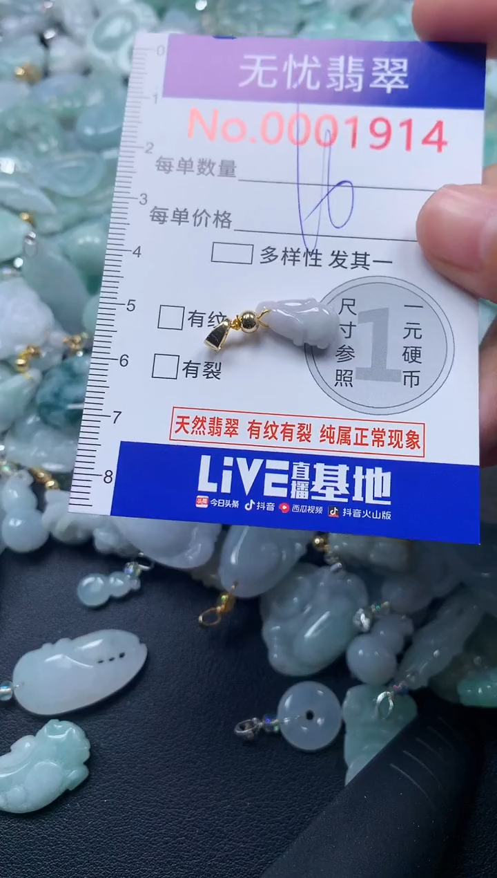 颈饰未镶嵌翡翠1914