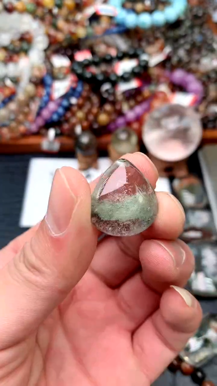 【闪购商品】水晶吊坠(赠链)未镶嵌7