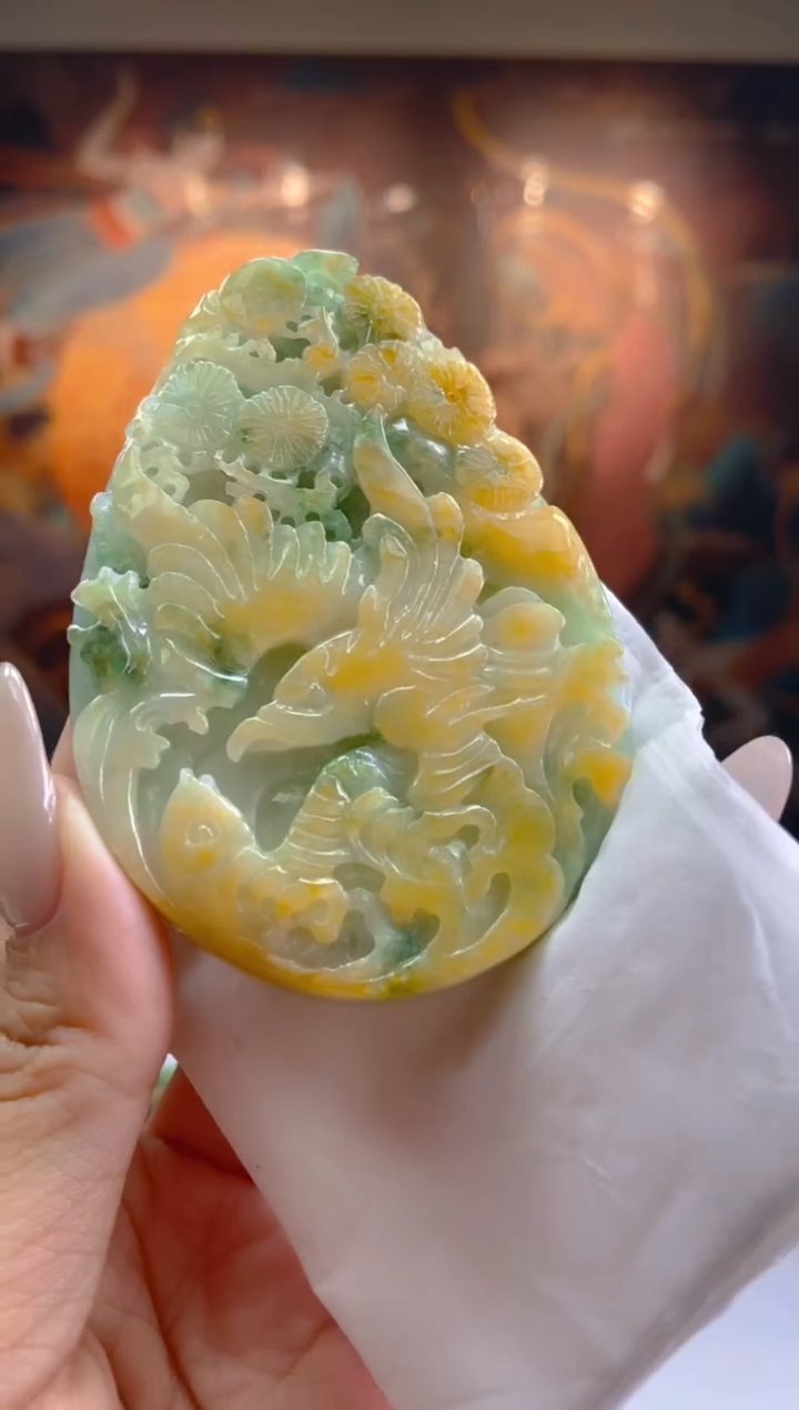 【闪购商品】定制翡翠未镶嵌XLJ毛货翡翠SM00061