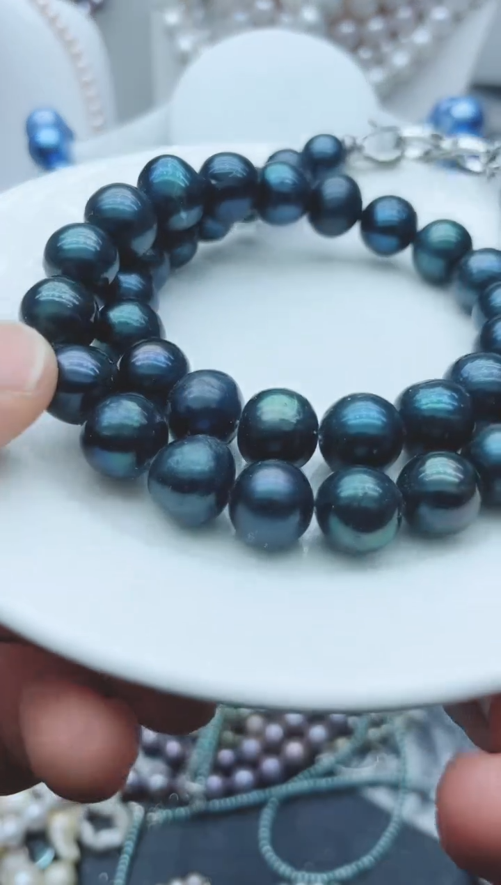 【闪购商品】淡水珍珠颈饰钛钢2