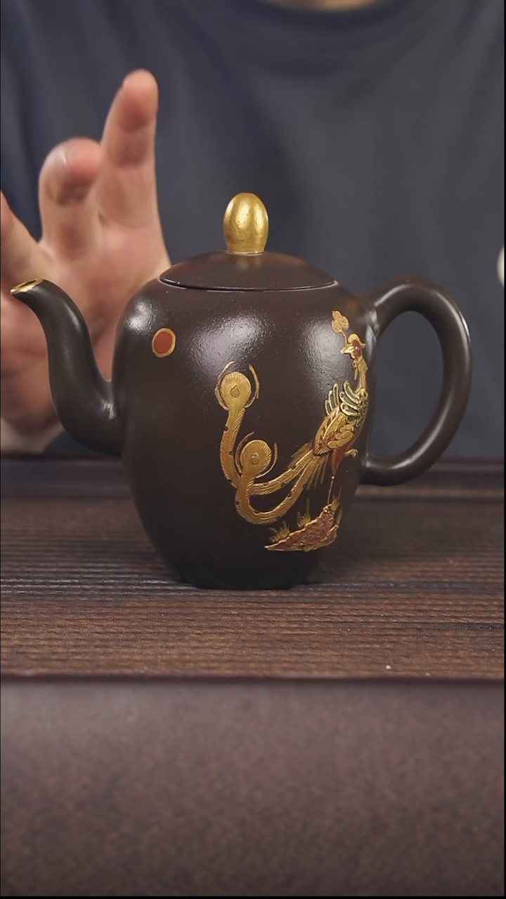 【闪购商品】紫砂茶壶240cc顾氏手工紫砂