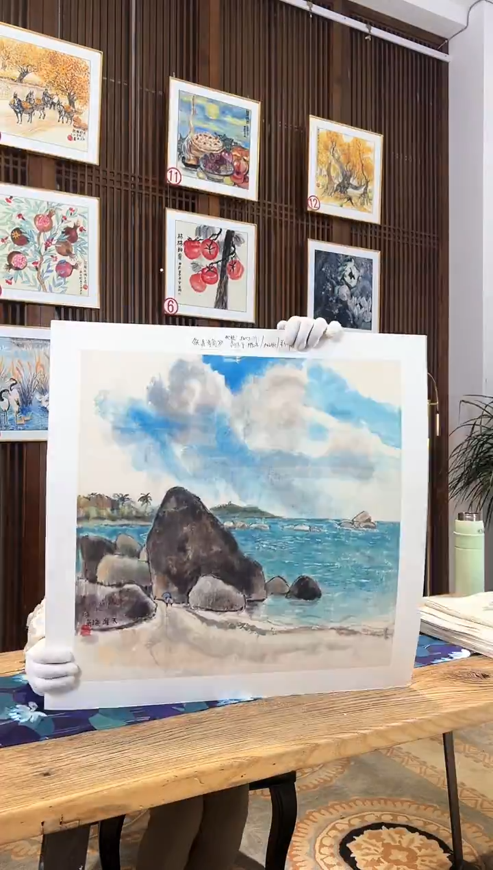 版画版画耿玉琨名章限量版画S