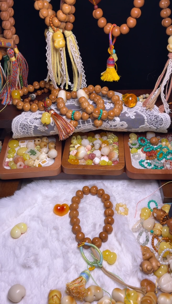 吊坠猴头核桃?*铁全品光面泡芙俏色心黄跑环蓝色短蓝色葫芦吊坠