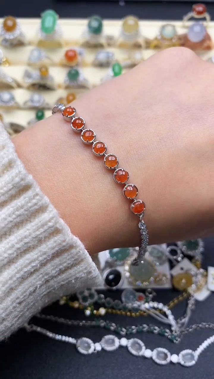 【闪购商品】翡翠戒指银S925镶嵌1111111+4