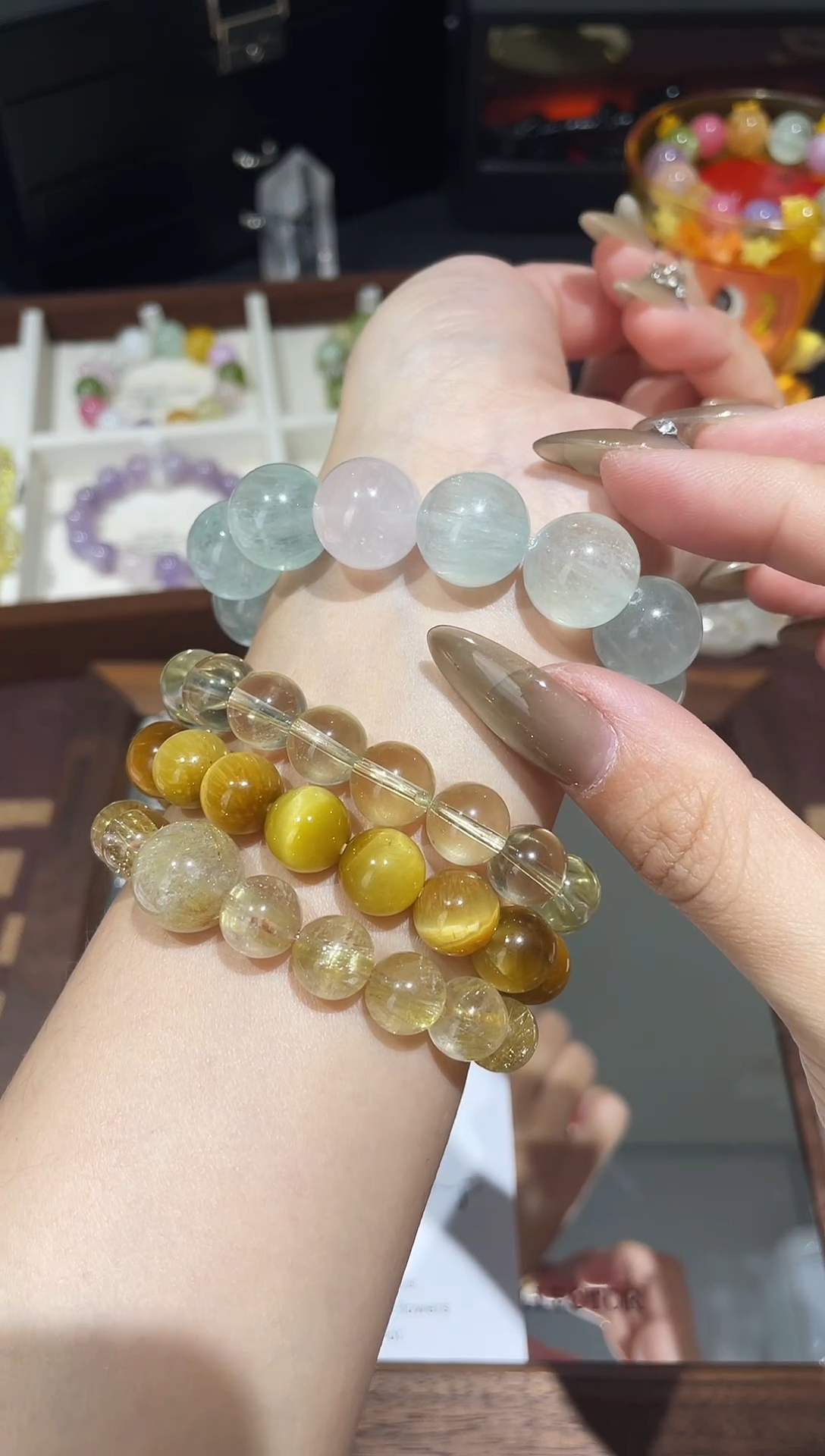 未镶嵌手链水晶1111