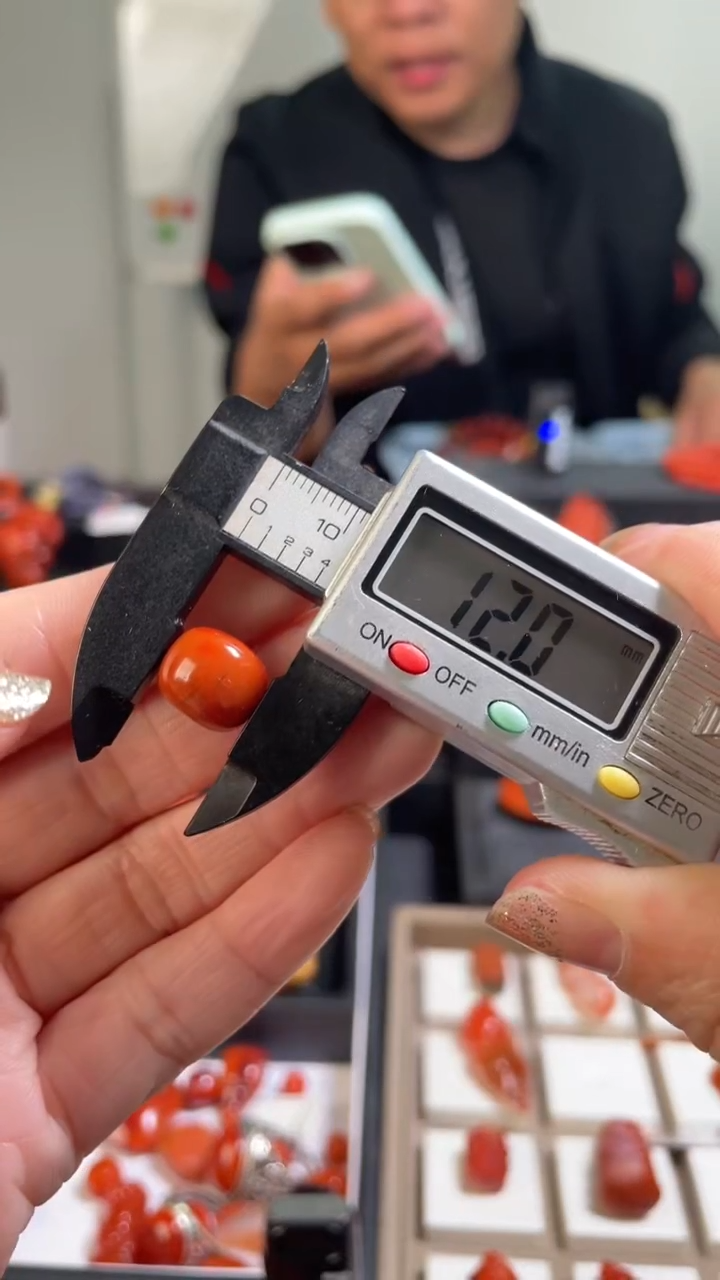 【闪购商品】南红玛瑙配饰未镶嵌54 老型珠12