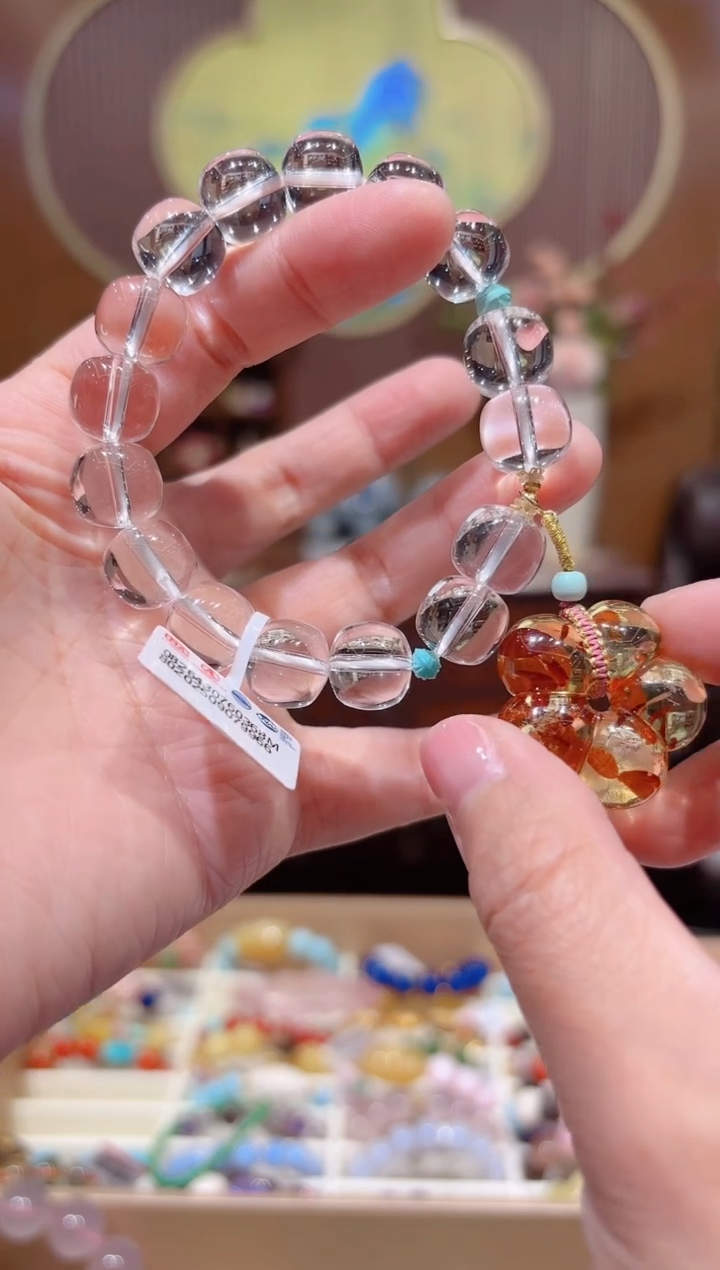 【闪购商品】水晶手串未镶嵌设计款珠串