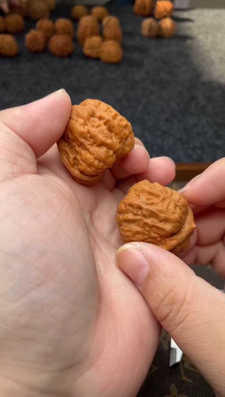 把件文玩核桃B  116号   37尺蛤蟆头