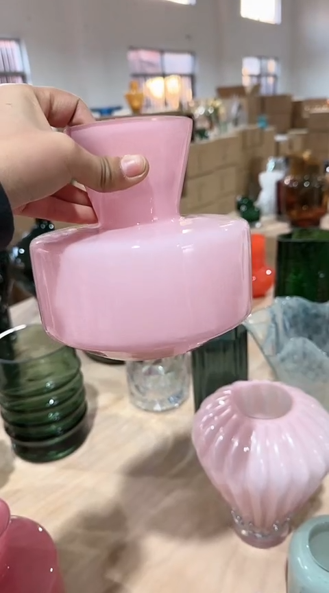 【闪购商品】玻璃粉色22