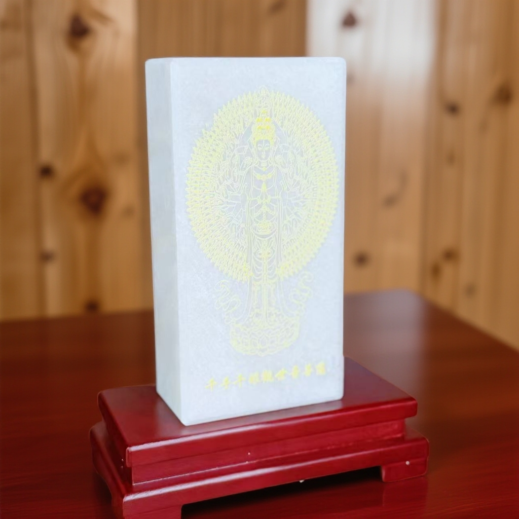 【抖音质检先鉴后发一物一证书】保正品天然和田玉白玉六斤千手观音