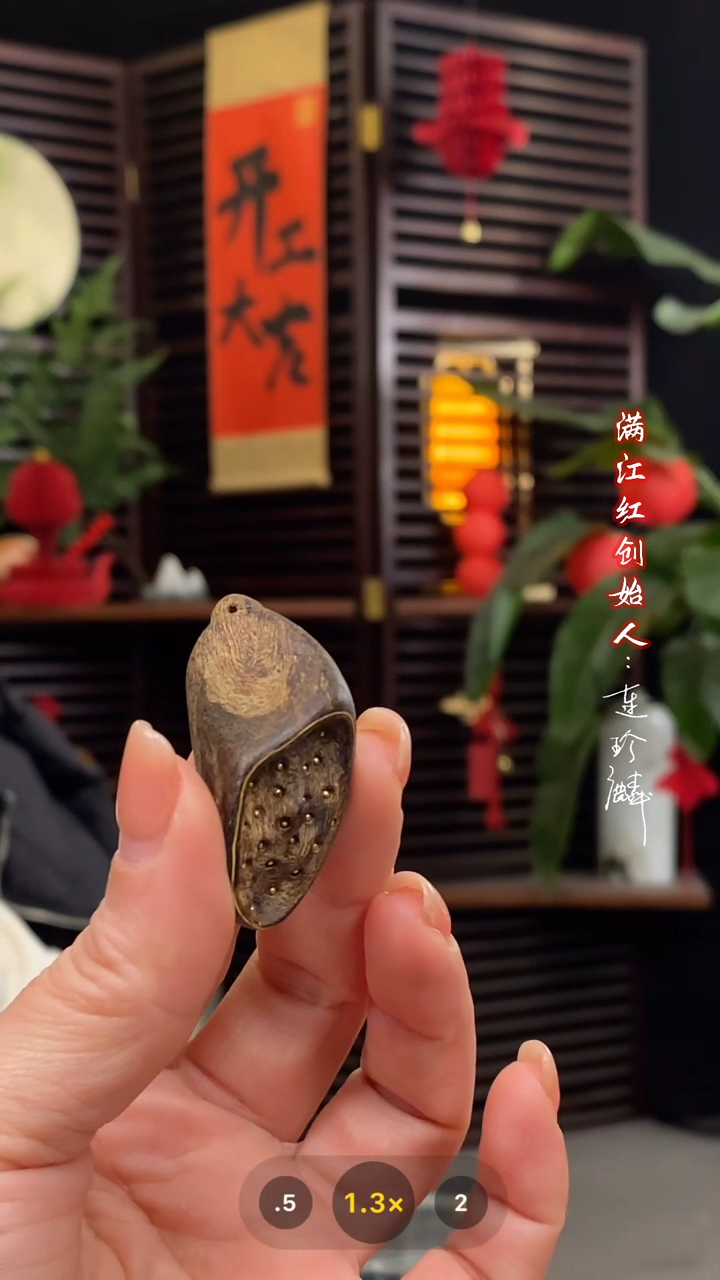 【闪购商品】沉香吊坠天然沉香/文莱/莲蓬吊坠
