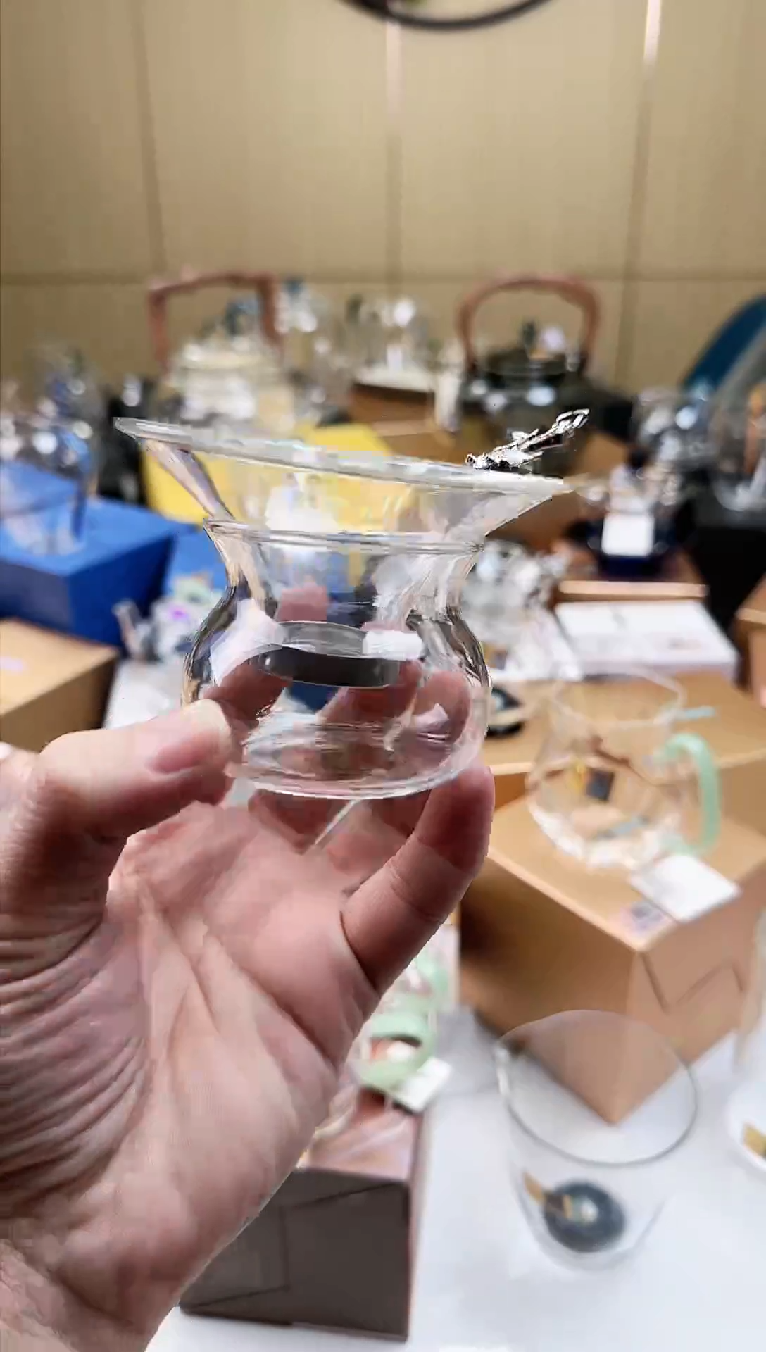 【闪购商品】禾器银鱼茶漏》》》