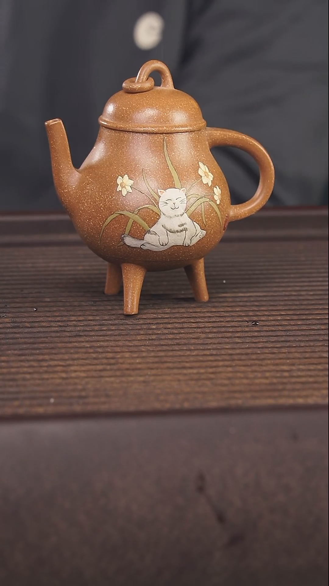 【闪购商品】紫砂茶壶140cc深井老段泥顾氏手工紫砂