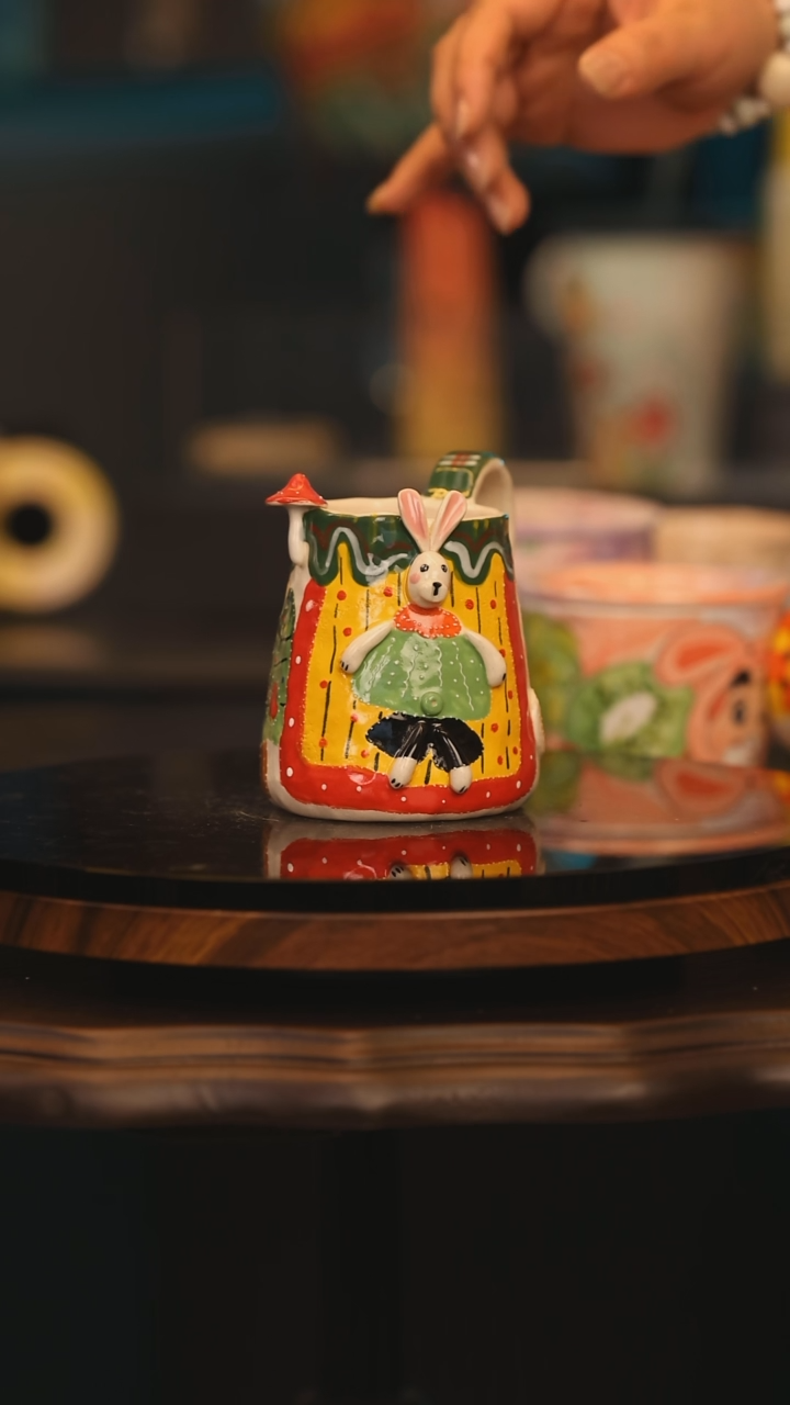 【闪购商品】摆件景德镇釉下彩绘设计师款陶瓷