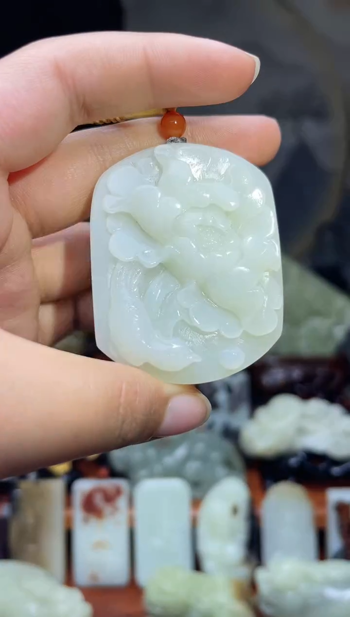 【闪购商品】和田玉吊坠未镶嵌65