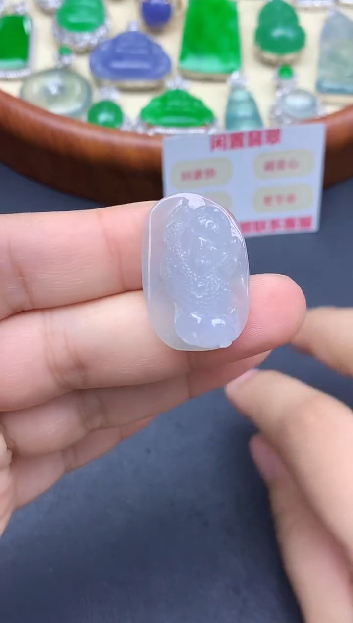 颈饰未镶嵌翡翠238-中国好珍宝