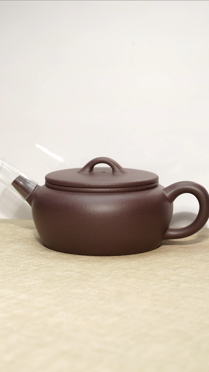 茶壶紫泥紫泥大彬诗意瑕疵