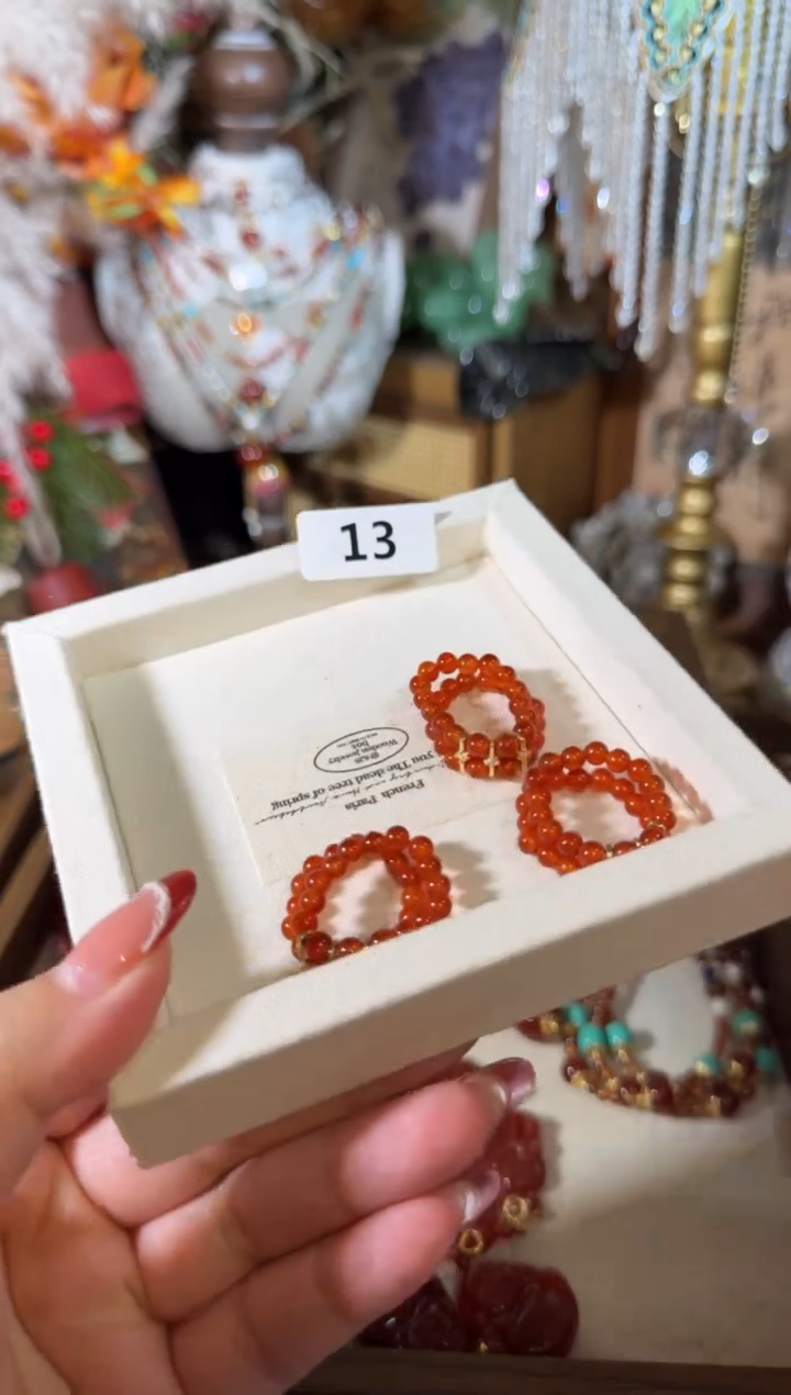 未镶嵌戒指玛瑙/玉髓013