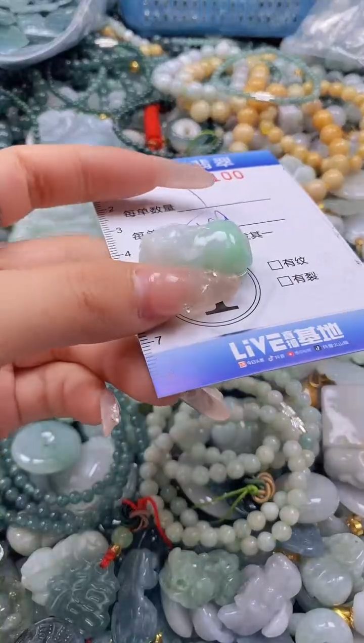 翡翠未镶嵌颈饰闪购0274100多样性发其一