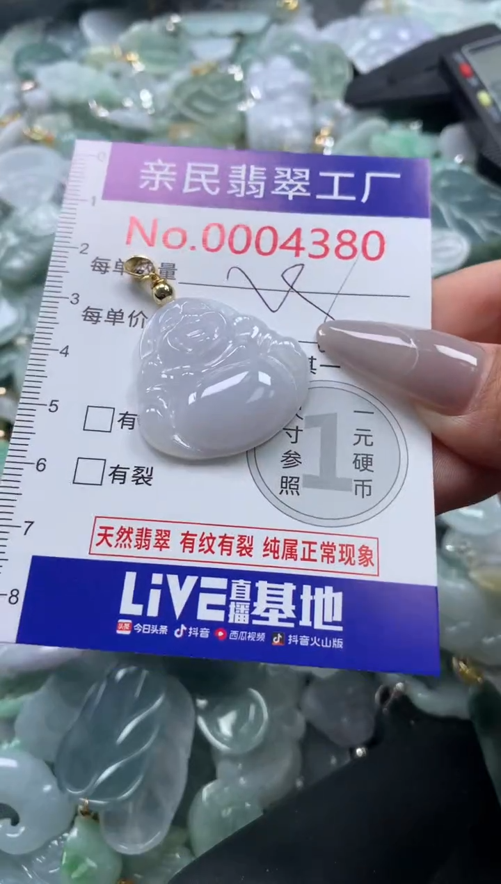 颈饰未镶嵌翡翠4380