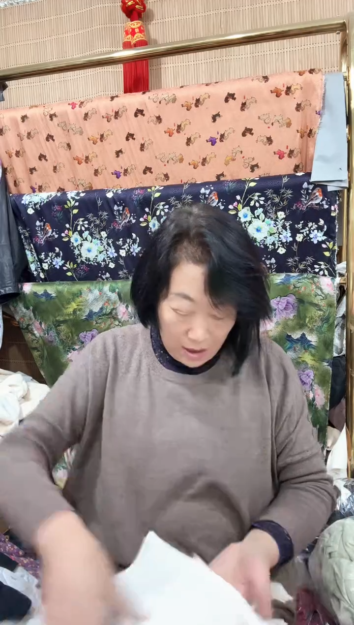  水洗羊绒裤腿裤子燕麦色中码 