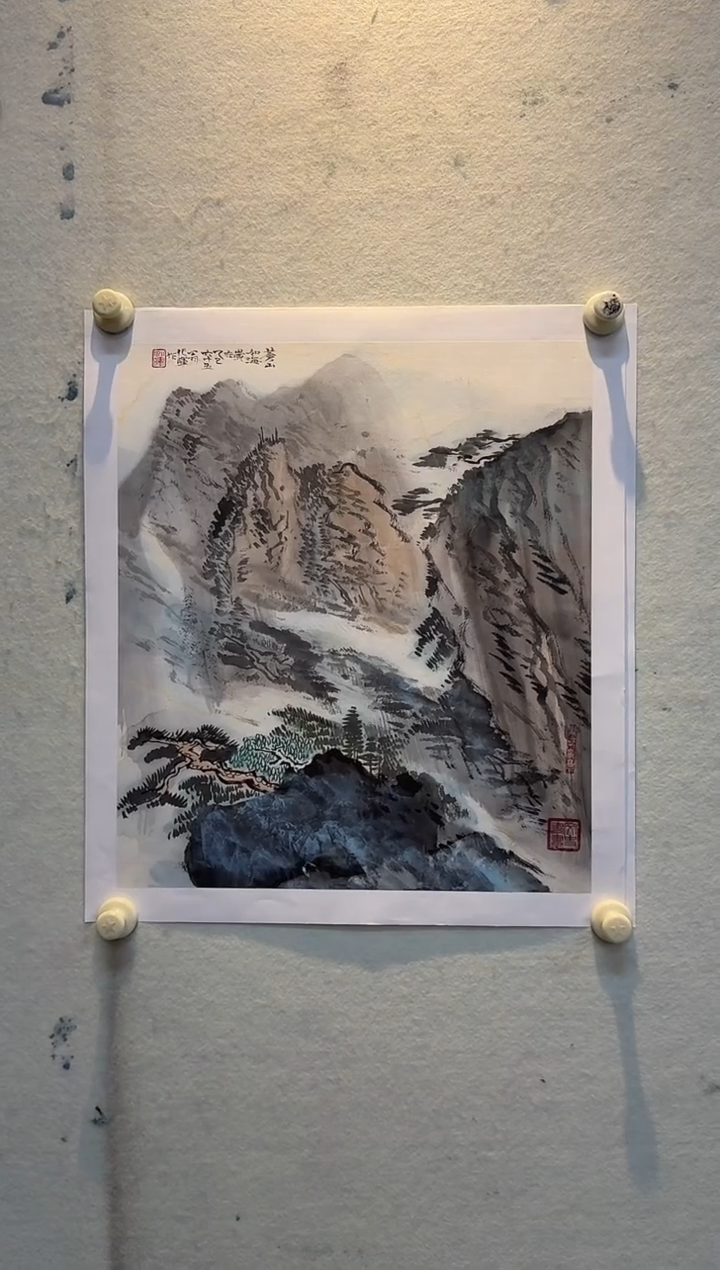 国画炳山艺术--兆老师作品 