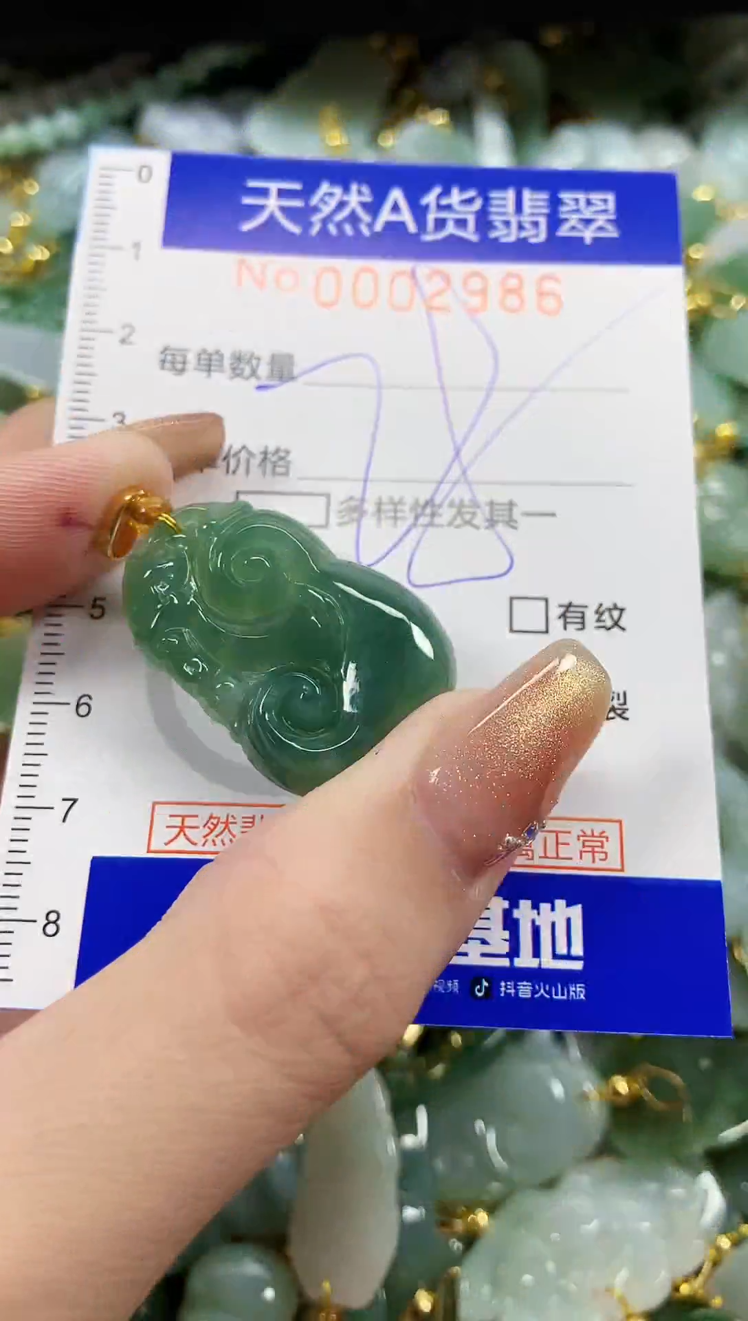 颈饰未镶嵌翡翠天然A货翡翠