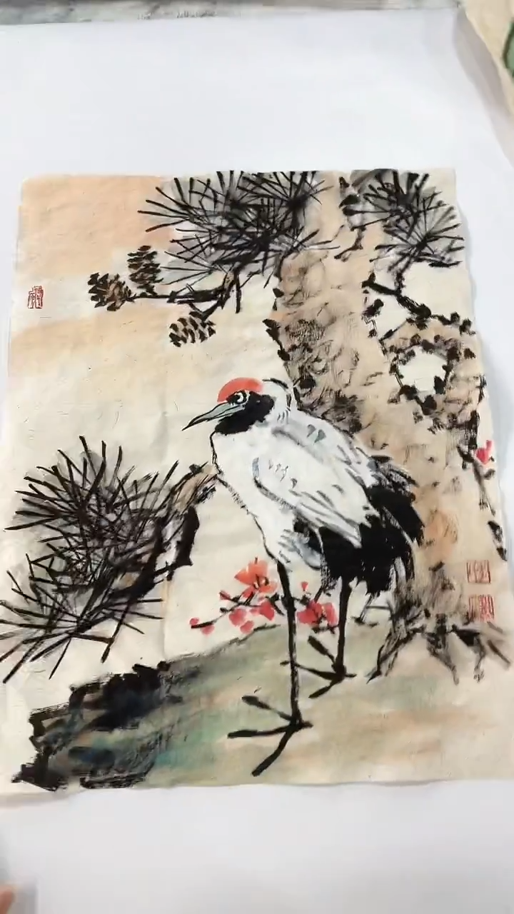 国画直播福利/国画/花鸟