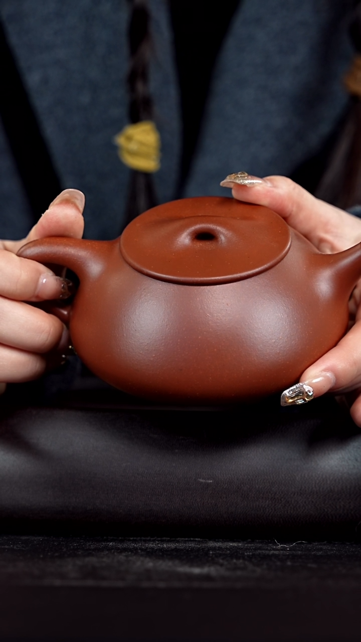 【闪购商品】紫砂茶杯红皮龙紫砂壶石瓢