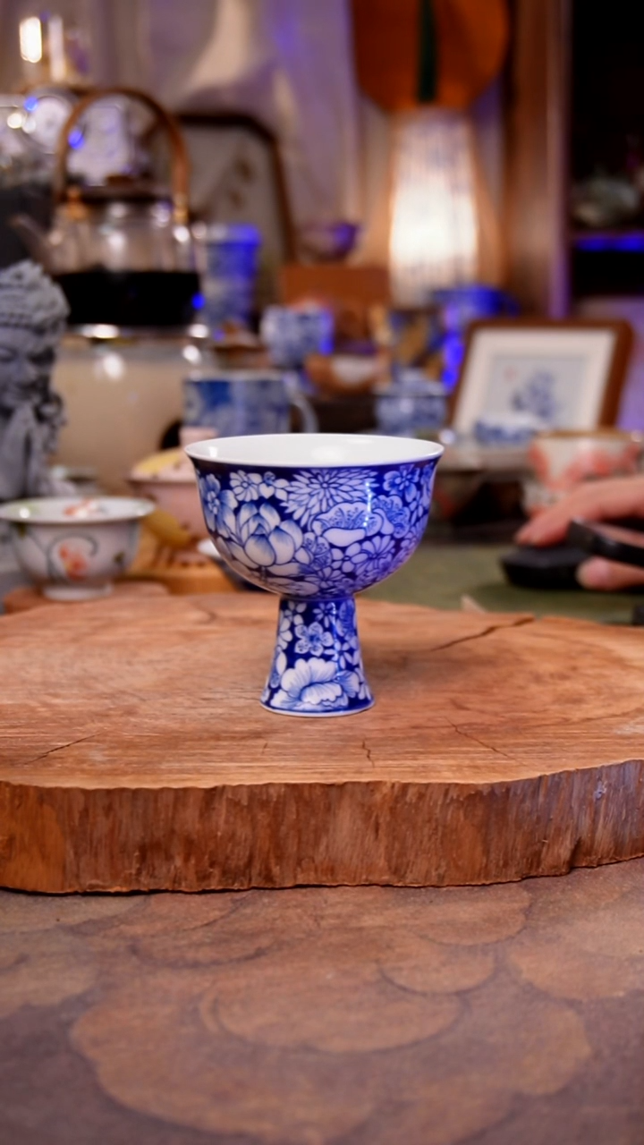 杯子陶万花手工手绘手工手绘