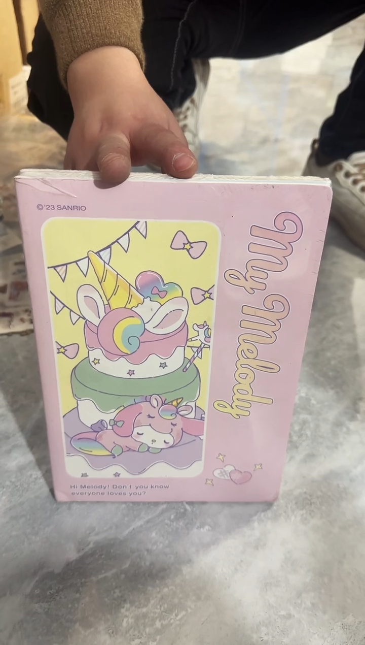 三丽鸥b5缝线本4本