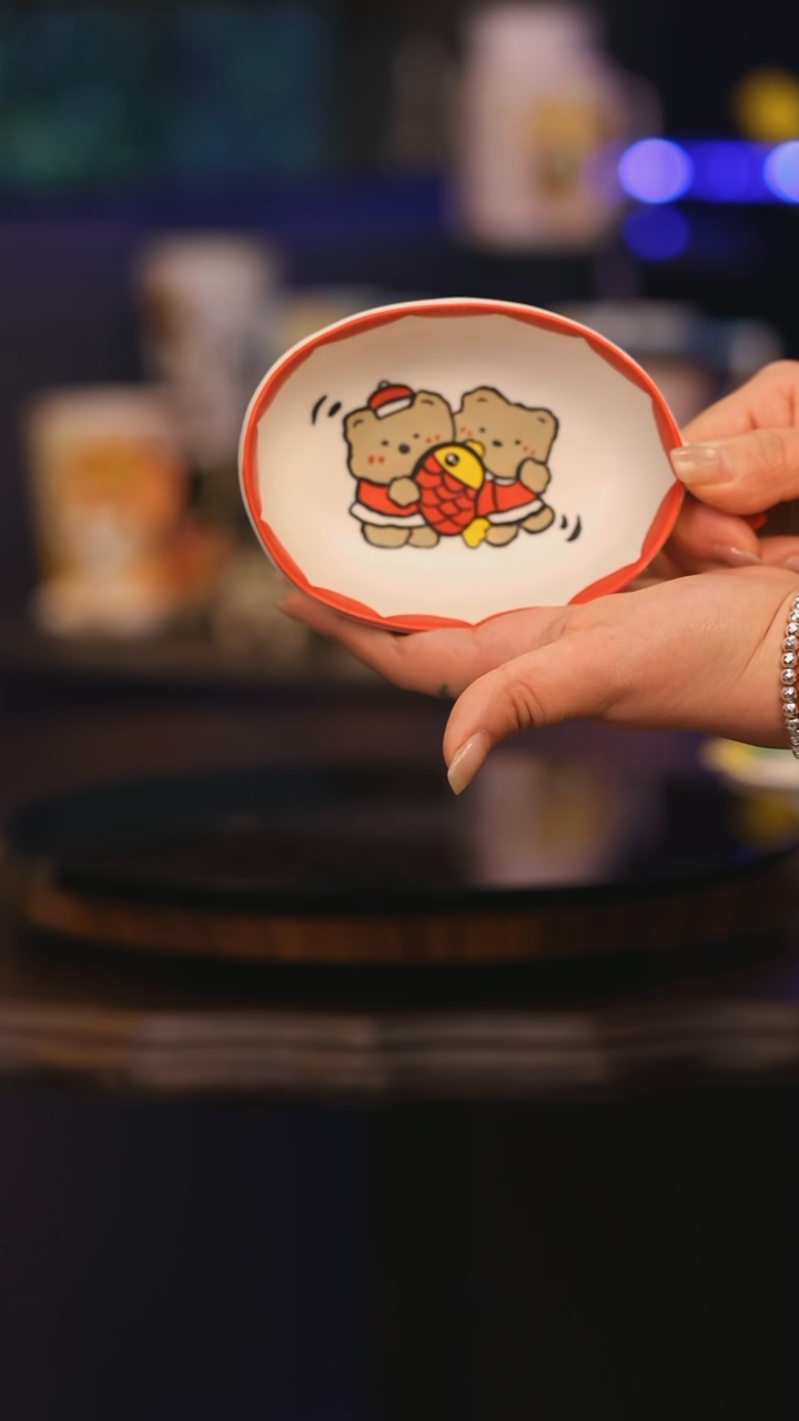 【闪购商品】摆件景德镇釉下彩绘设计师款式陶瓷