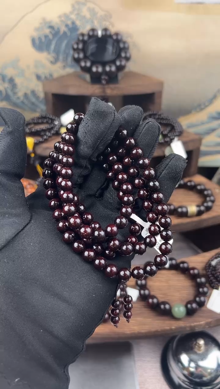 手串/手链小叶紫檀艳**照0.8*108