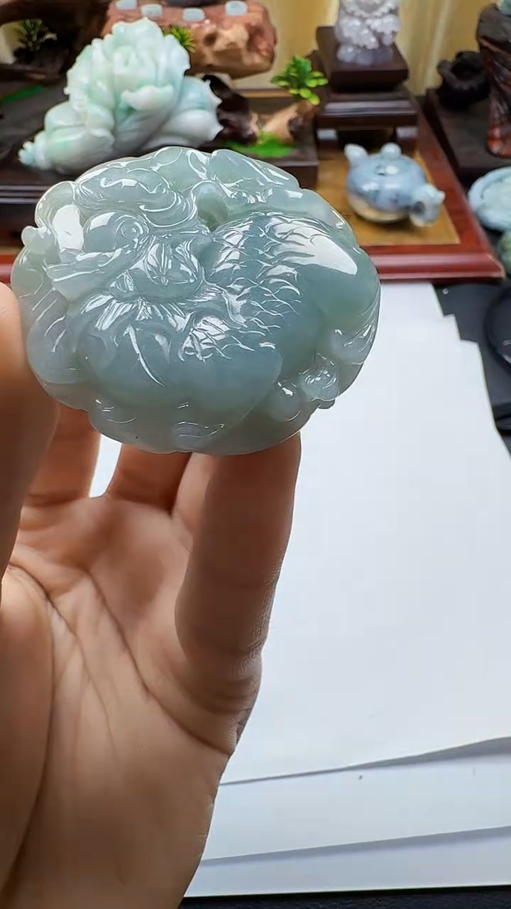 吊坠(不含链)未镶嵌翡翠1