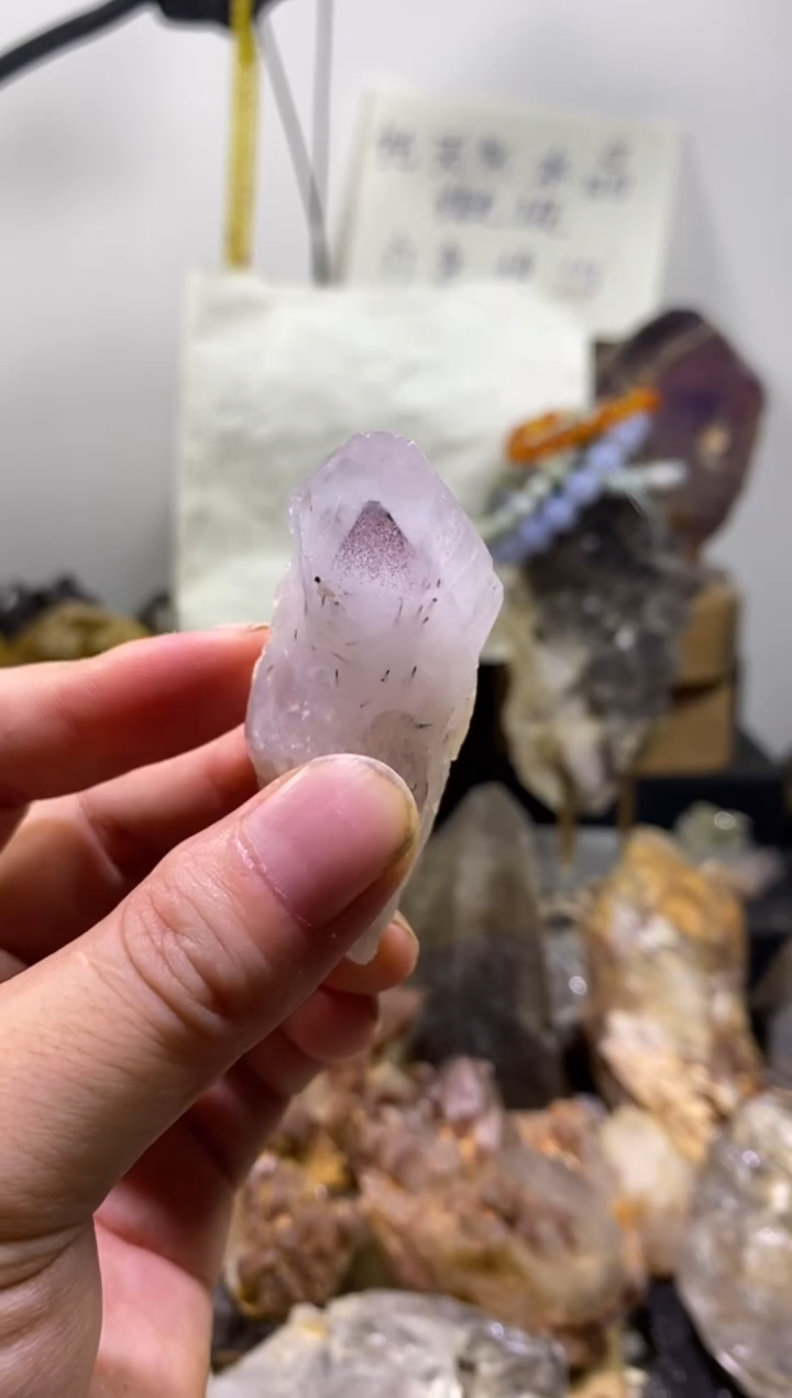 未镶嵌珠宝半成品水晶19号四川花园水晶